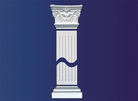 Gypsum Pillar Decoration and Design M- 414