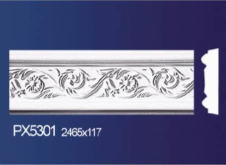 Gypsum Plaster Ceiling Strip Decoration and Design M-512
