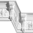 Gypsum Plaster Cornis Strip Decoration and Design M-142