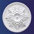 Gypsum Plaster Ceiling Rose Decoration and Design M-316