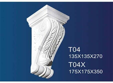 Gypsum Pillar Decoration and Design M- 448