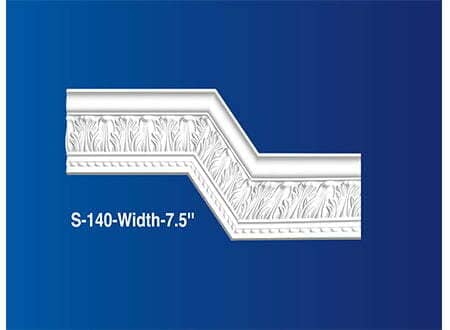 Gypsum Plaster Cornis Strip Decoration and Design M-177