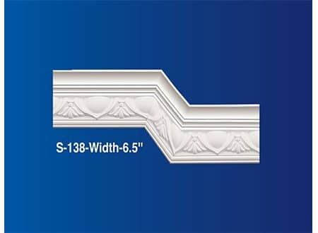 Gypsum Plaster Cornis Strip Decoration and Design M-175