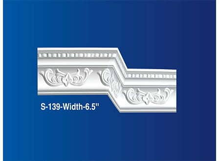 Gypsum Plaster Cornis Strip Decoration and Design M-176