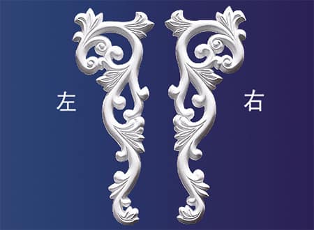 Gypsum Pillar Decoration and Design M- 430
