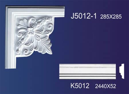 Gypsum Plaster Ceiling Strip Decoration and Design M-516
