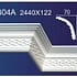 Gypsum Plaster Cornis Strip Decoration and Design M-166
